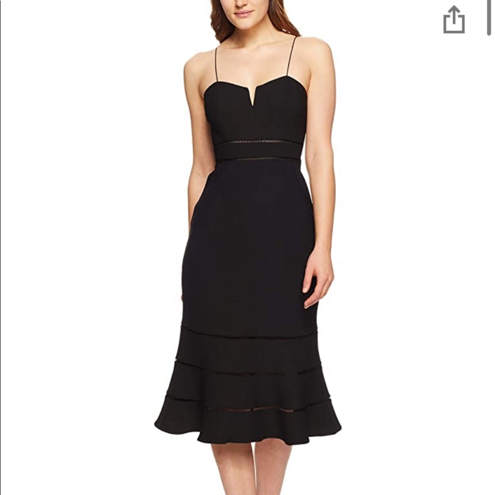 Finders Keepers Immortal Black Flared Dress
